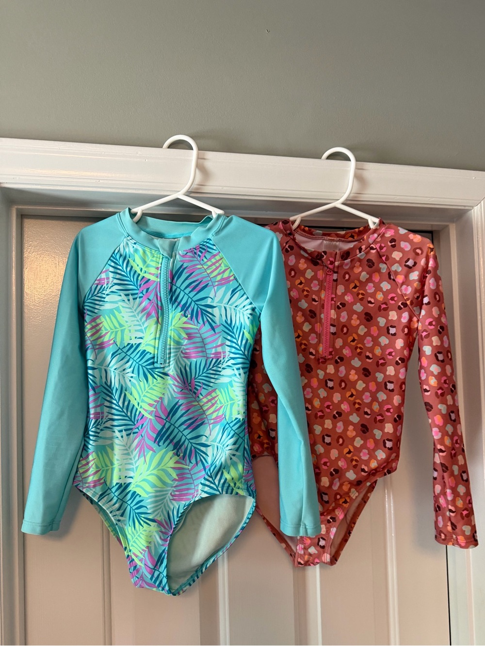 Size 6/7 Cat & Jack Rashguard Swimsuits